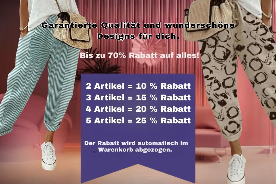 Boho Leinenhosen Kollektion