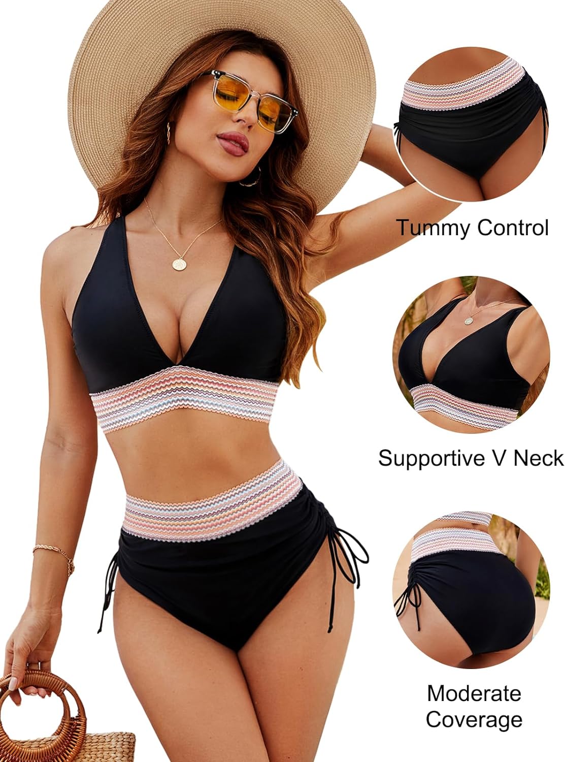 Layla - Bikini mit Bauchkontrolle