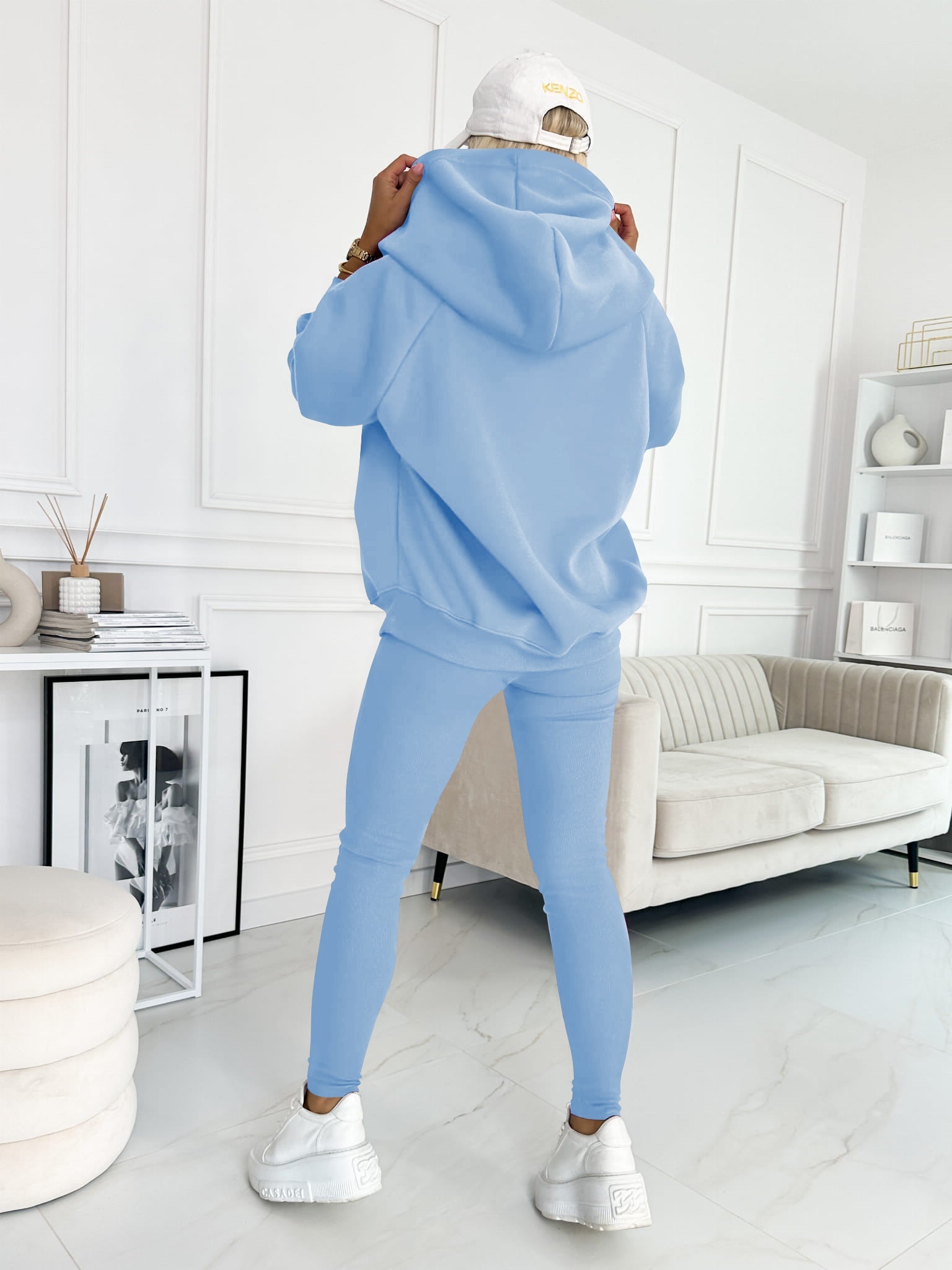 Lässiger und bequemer Hoodie-Anzug