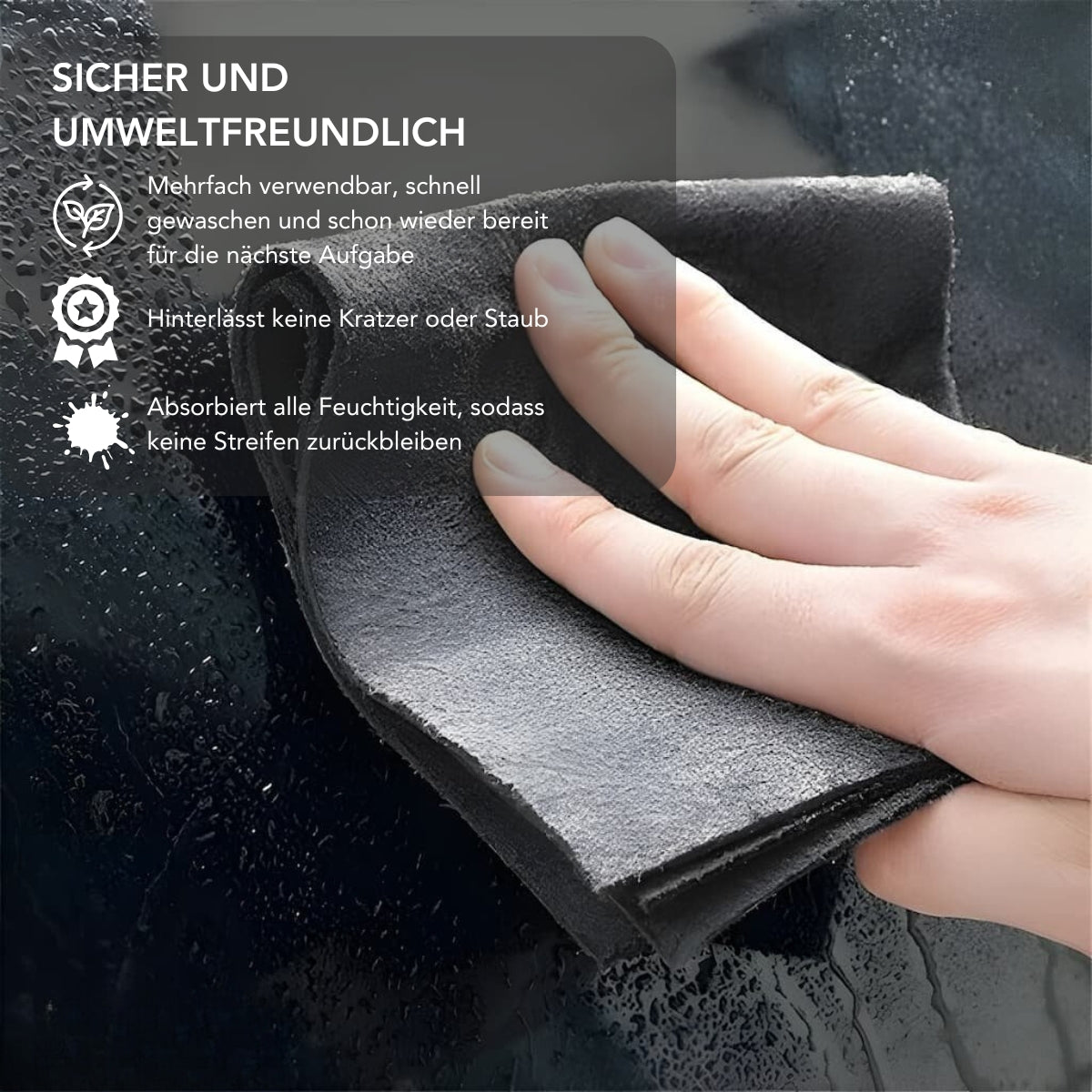 AquaGlide™ Tücher | Beste saugfähige Tücher 2025 (3+2 GRATIS)