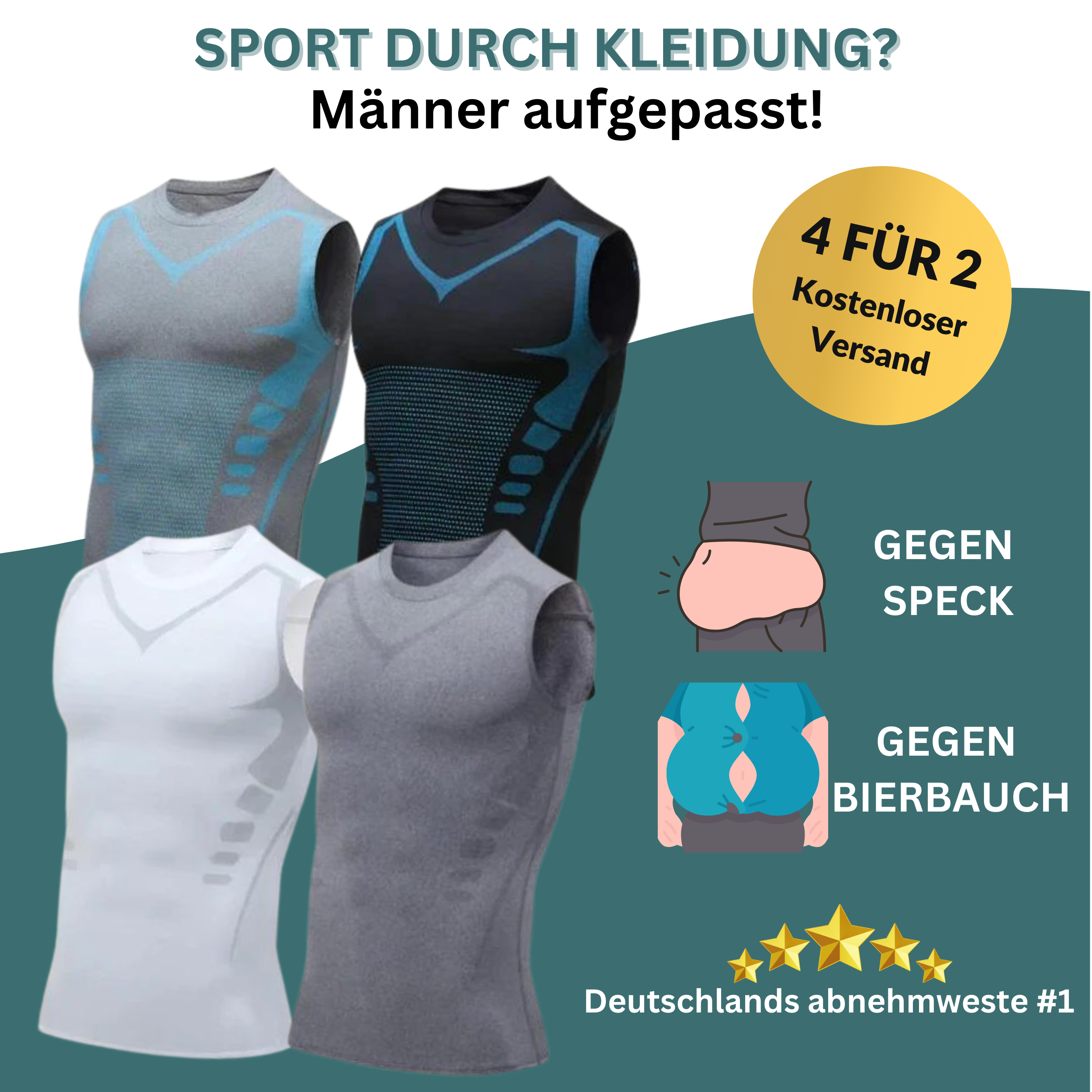 SculpturDefine™ - Körperformer | 2+2 Gratis