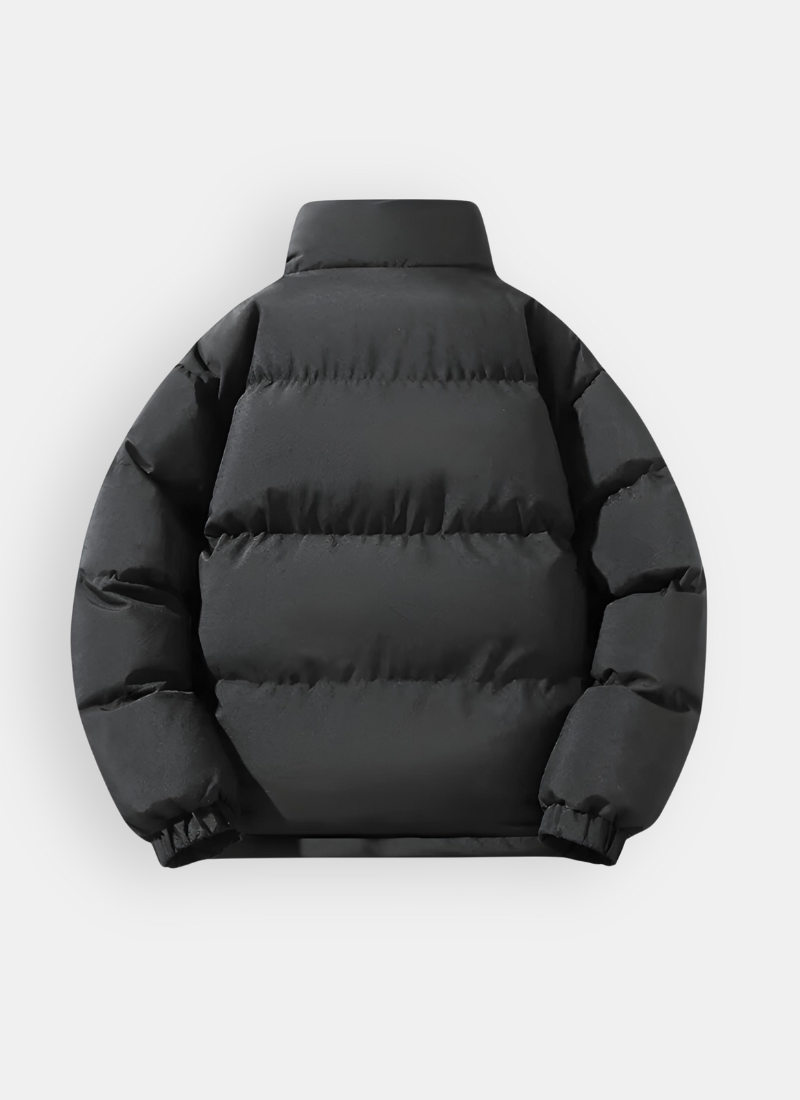 Gesteppte Block-Pufferjacke