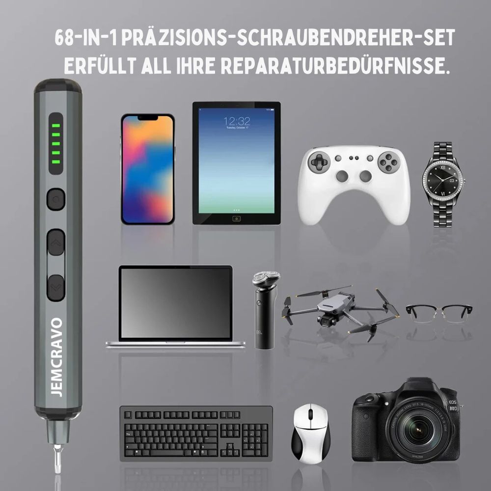 68-In-1 Präzisions-Elektroschraubendreher-Set
