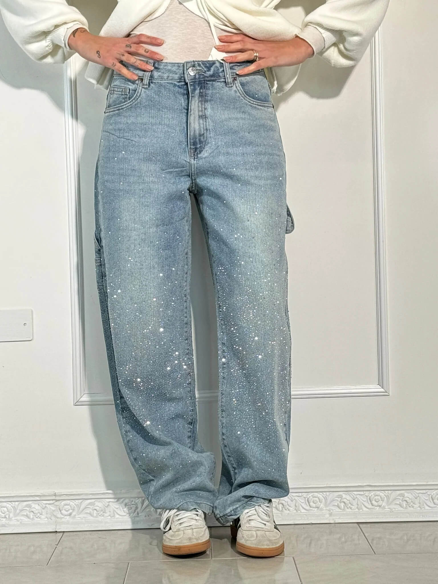 Calypso | High-Waist-Hose mit weitem Bein
