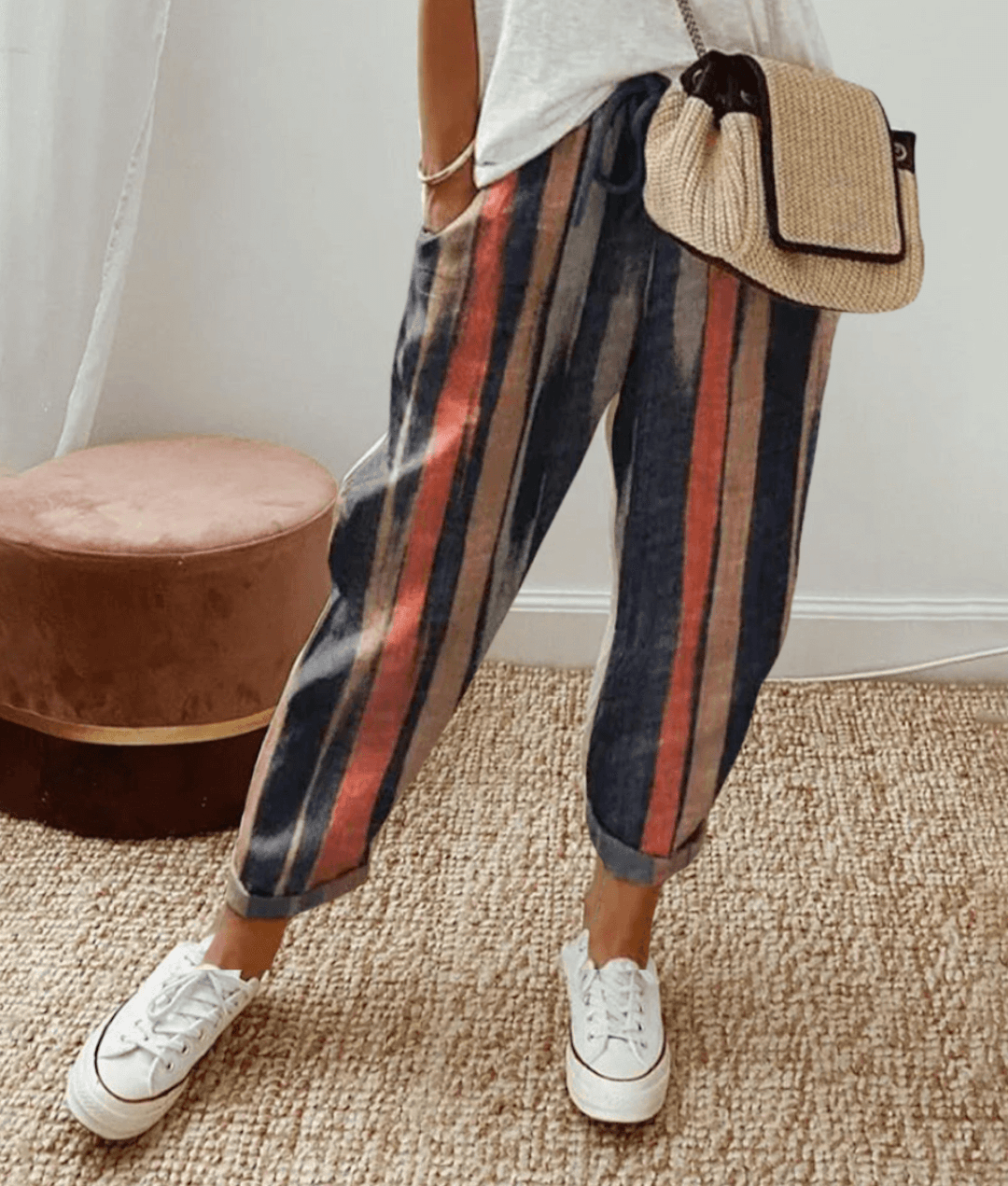 Yula | Elegante Baumwoll-Leinenhose 1+1 GRATIS
