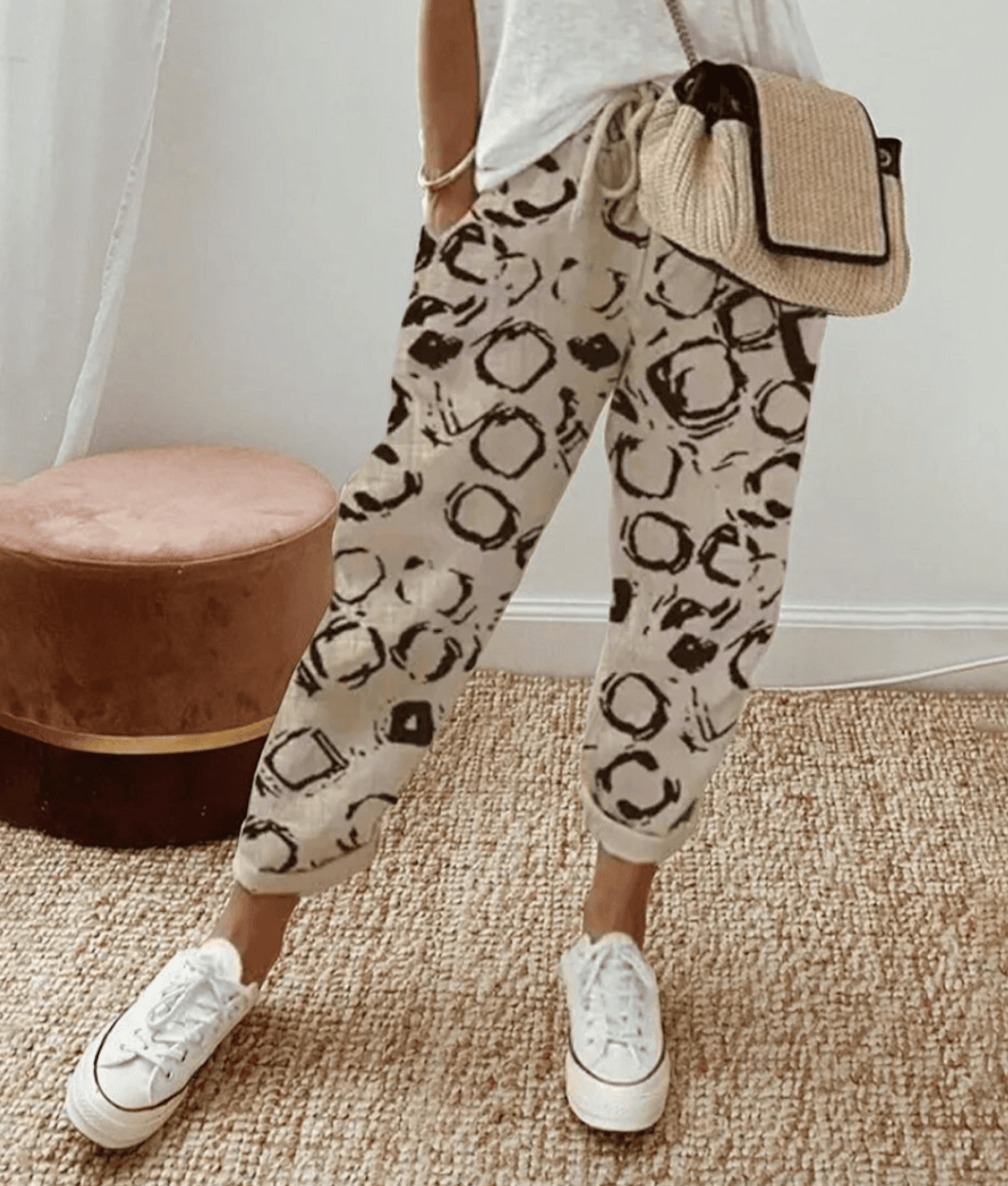 Yula | Elegante Baumwoll-Leinenhose 1+1 GRATIS