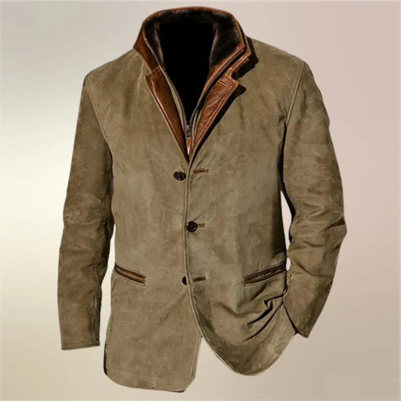 WOODS - Vintage-Herbst/Winterjacke für Männer