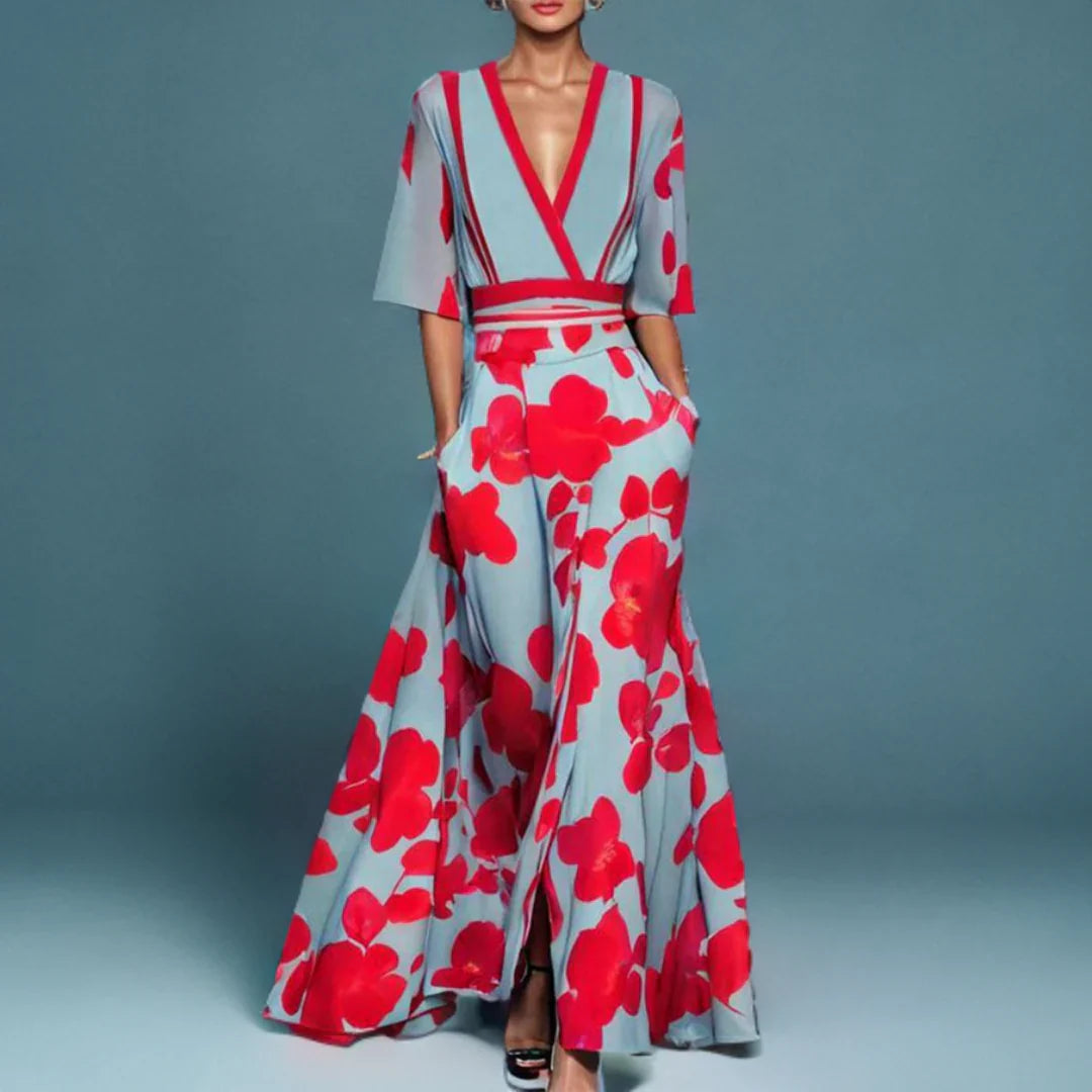 Lorraine | Kleid mit Blumenmuster