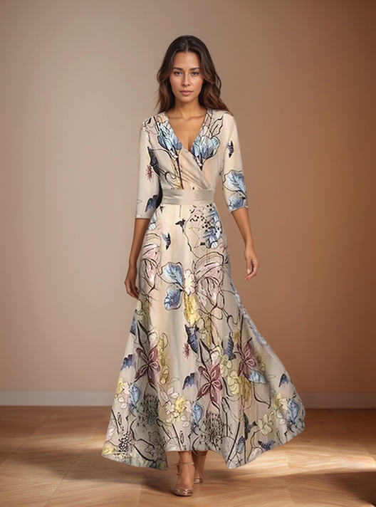 Lorraine | Kleid mit Blumenmuster