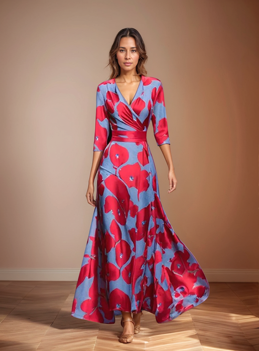 Lorraine | Kleid mit Blumenmuster