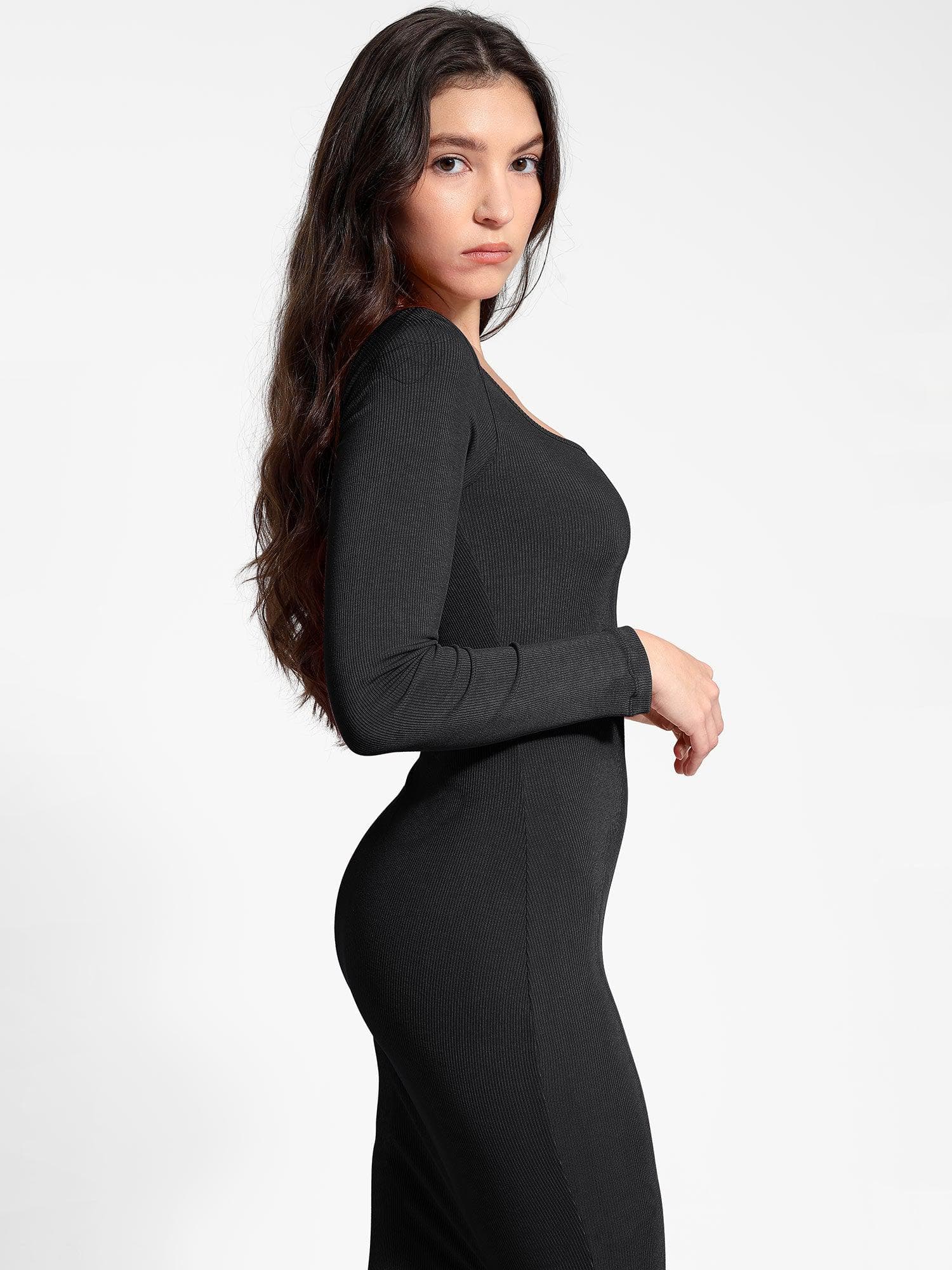 Shapewear-Maxikleid