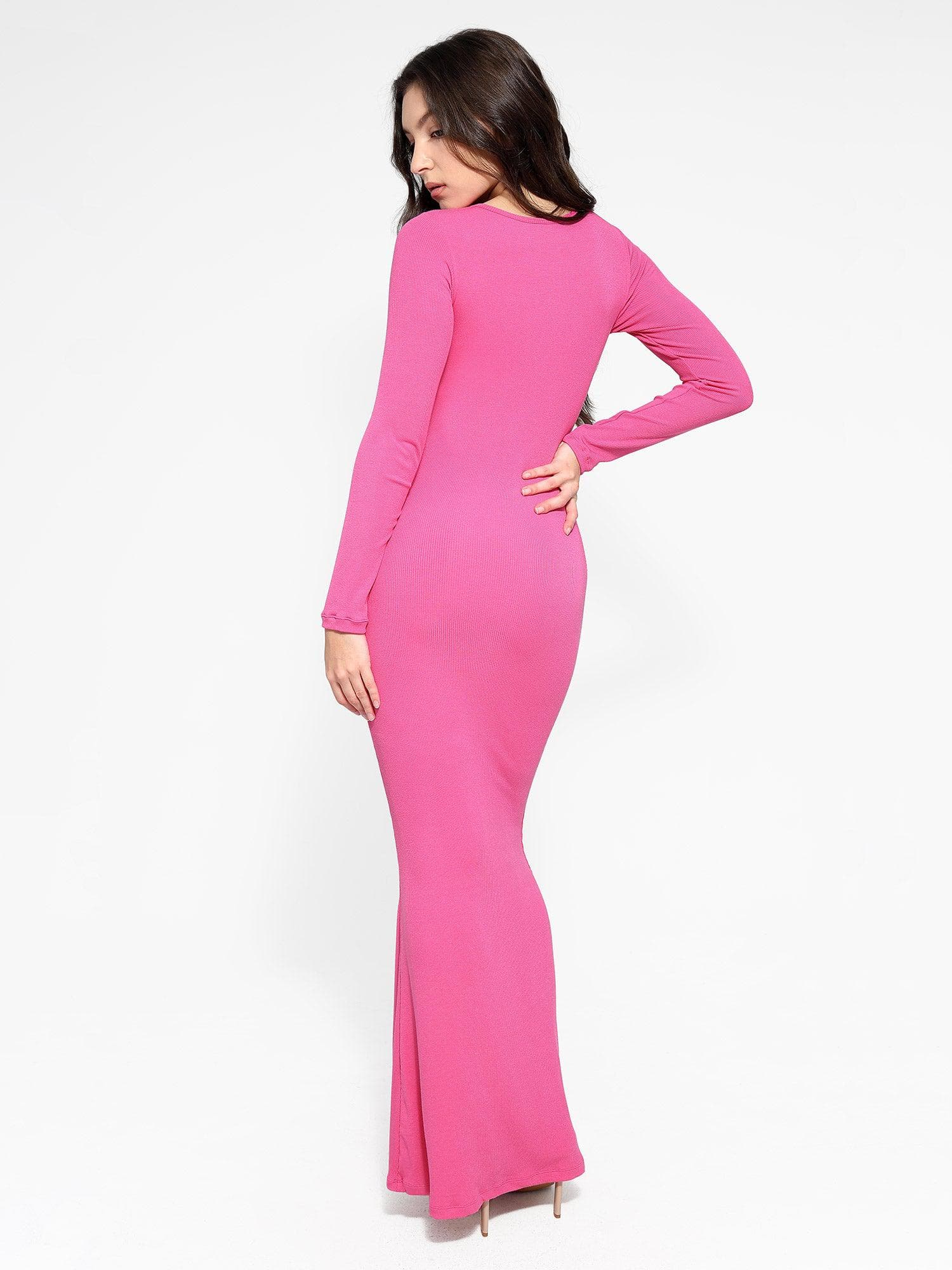 Shapewear-Maxikleid