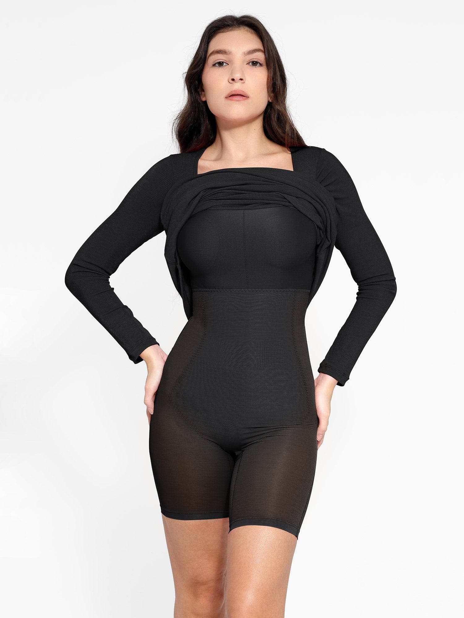 Shapewear-Maxikleid