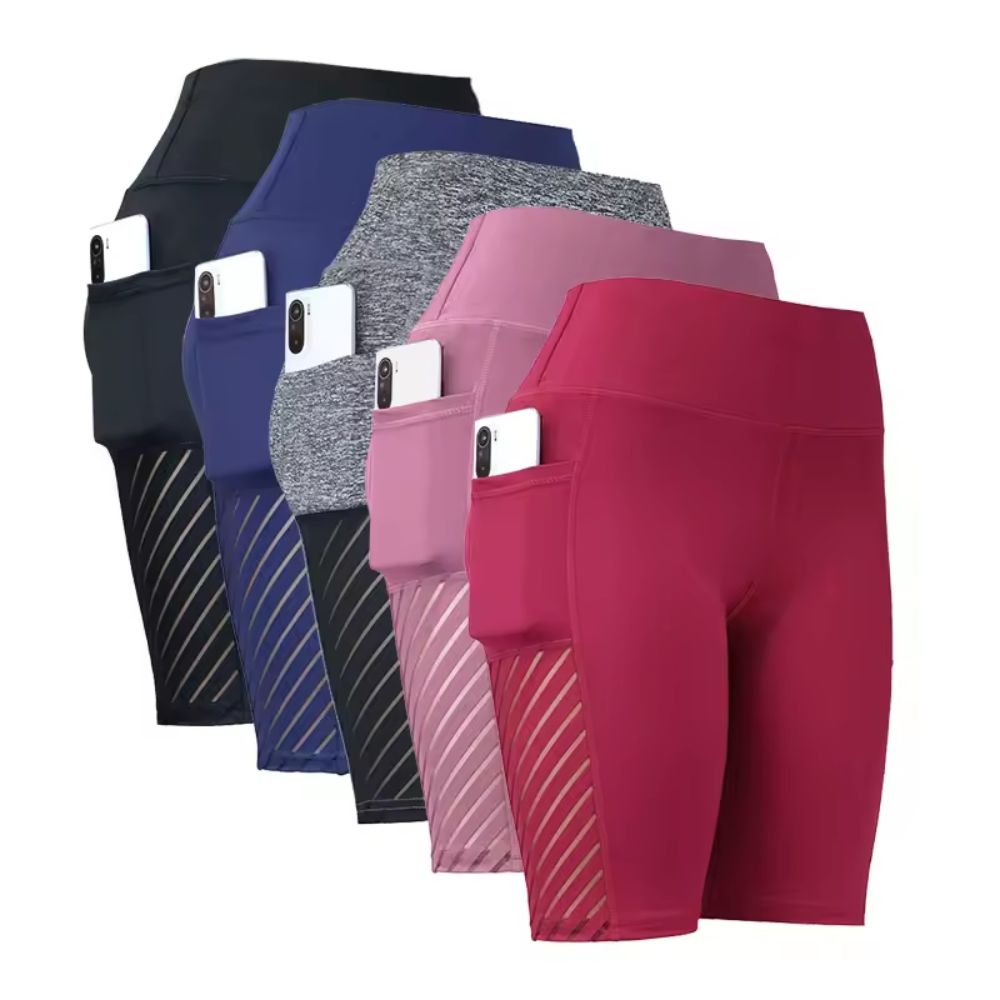 Alma | Figurformende Sport-Shorts mit Tasche