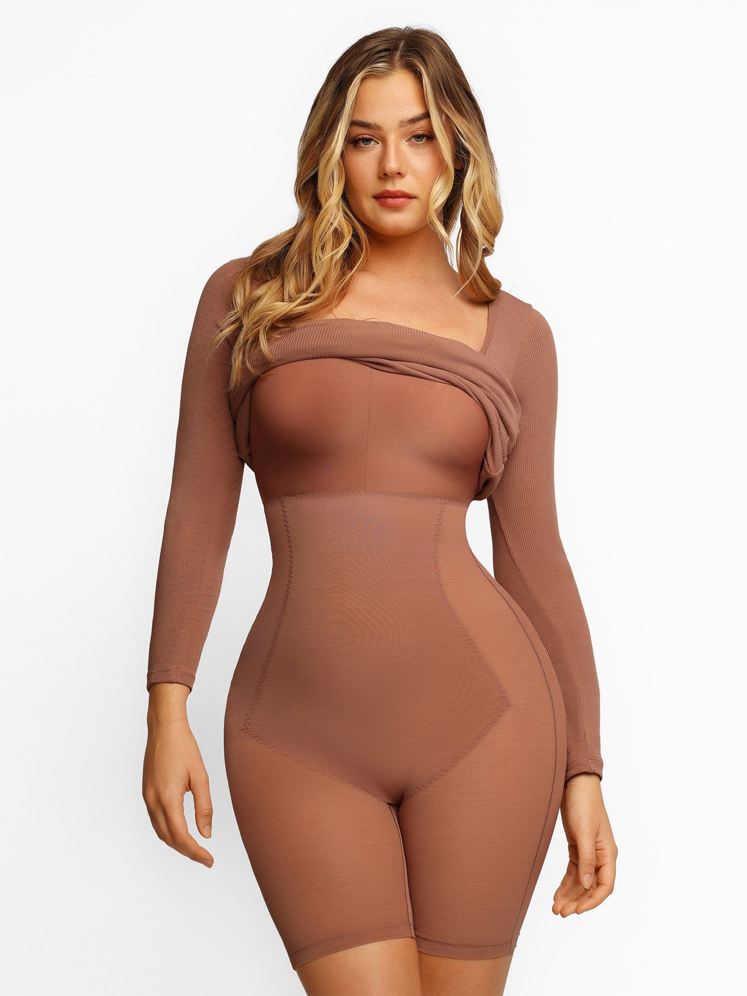 Shapewear-Maxikleid