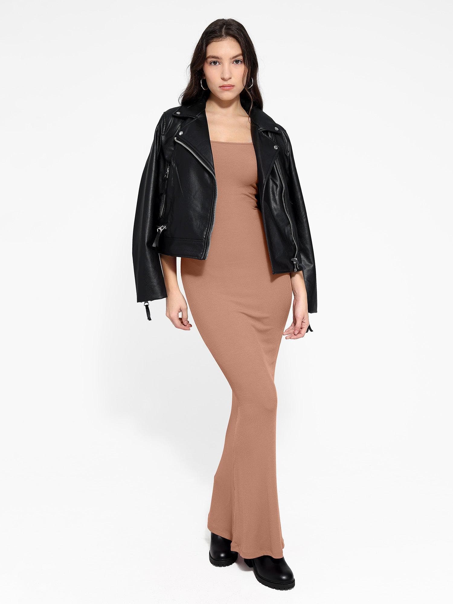 Shapewear-Maxikleid