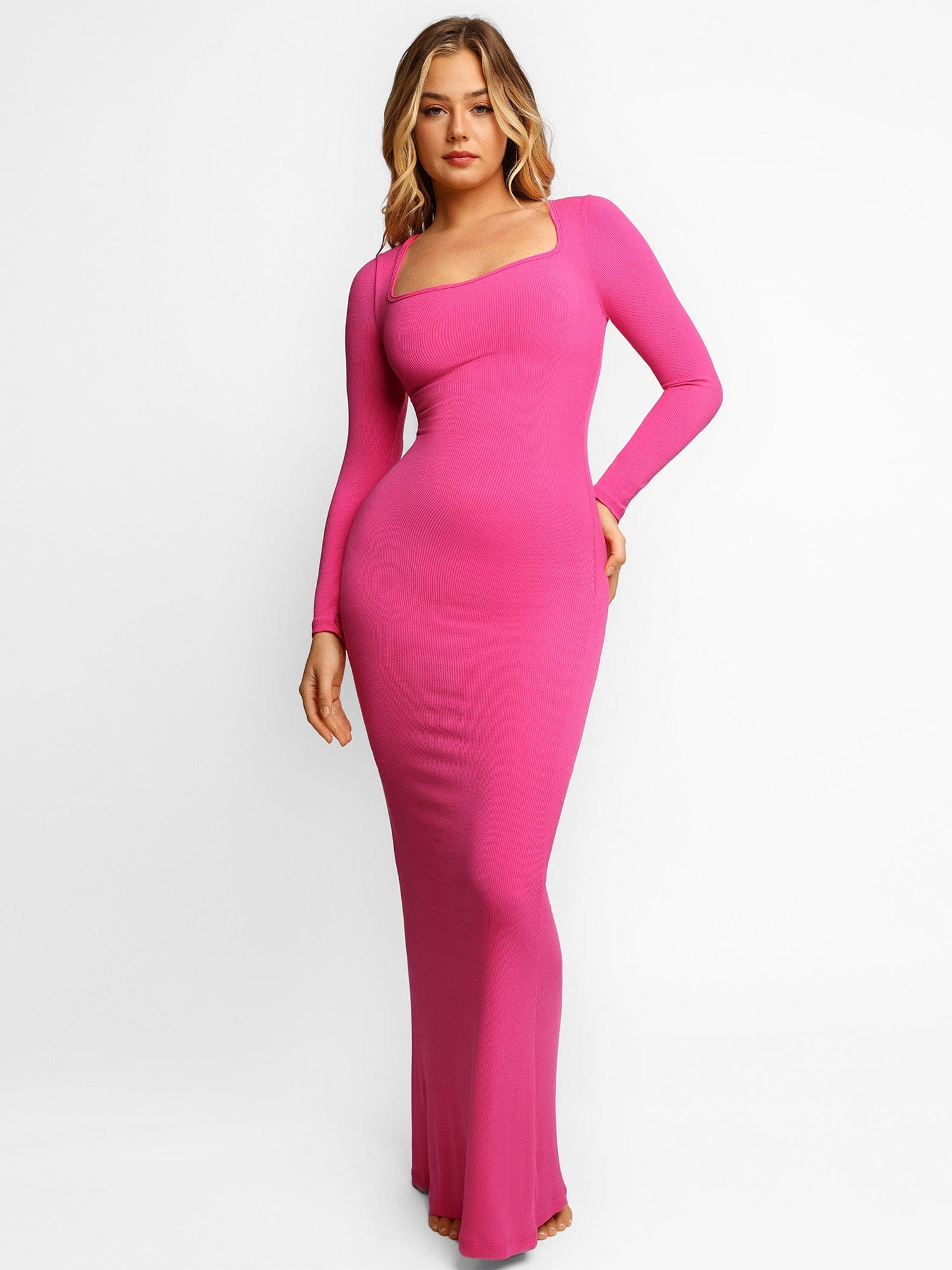 Shapewear-Maxikleid