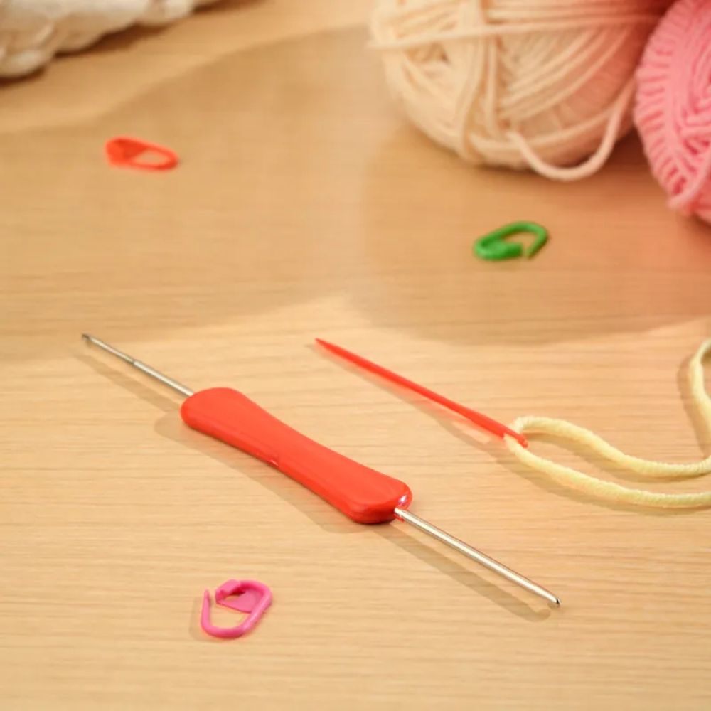 Handgestrickte Rosen-Decke DIY-Kit & Fertiges Geschenk