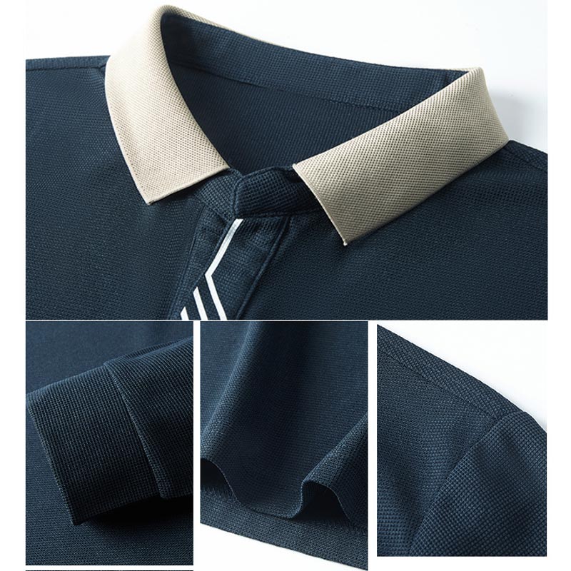 Herren Business-Casual Einfarbiges Hemd