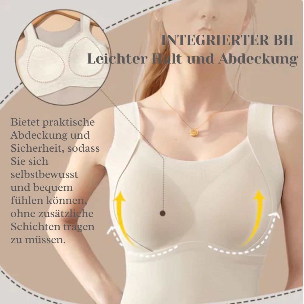 Damen Thermo-Tops mit integriertem BH | 2+2 Gratis