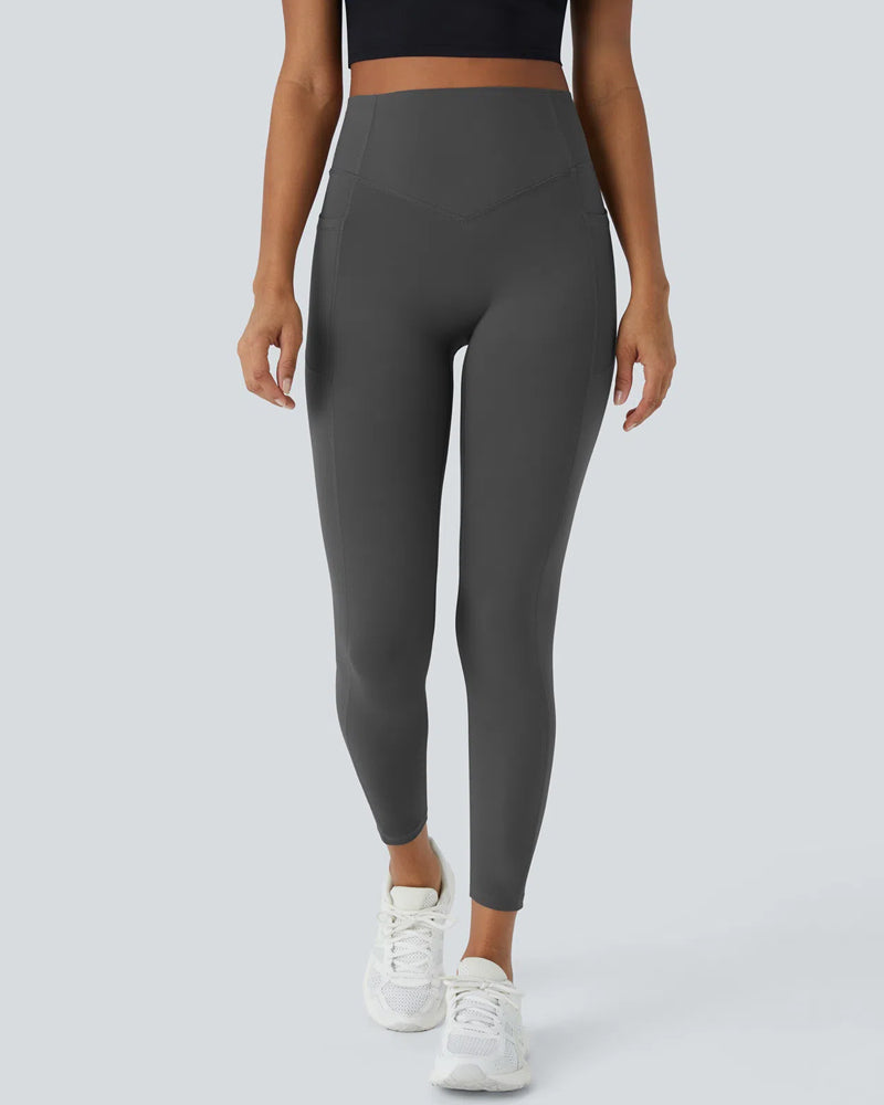 Hohe Taille Po-Lifting Bauchkontrolle Leggings