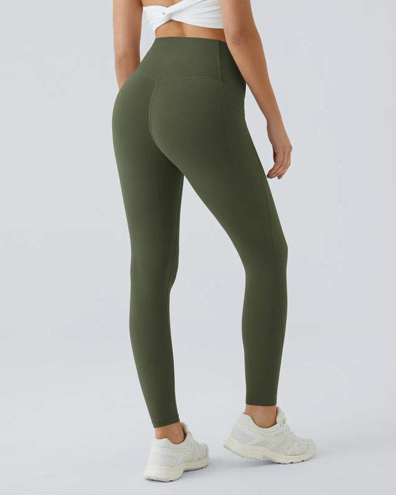 Hohe Taille Po-Lifting Bauchkontrolle Leggings