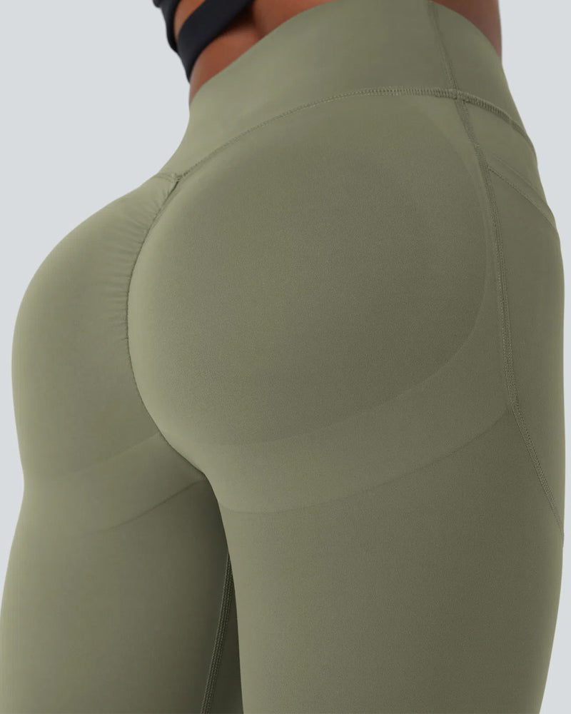 Hohe Taille Po-Lifting Bauchkontrolle Leggings