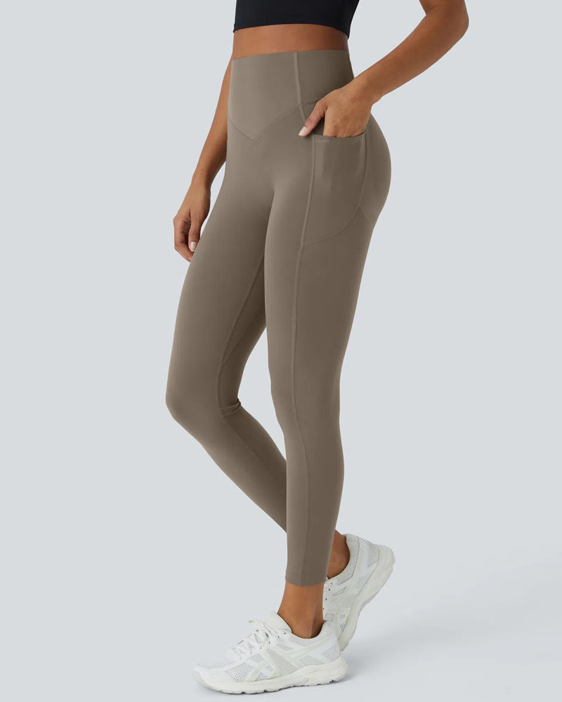 Hohe Taille Po-Lifting Bauchkontrolle Leggings