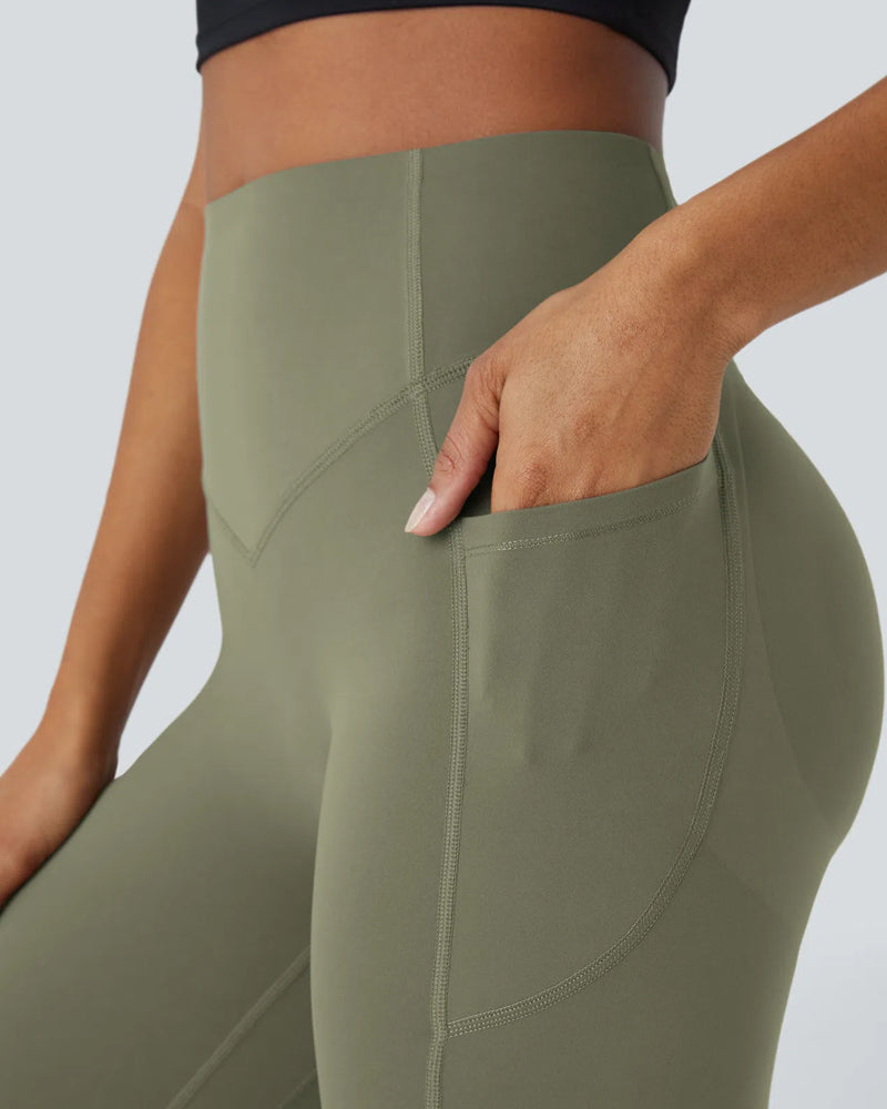 Hohe Taille Po-Lifting Bauchkontrolle Leggings