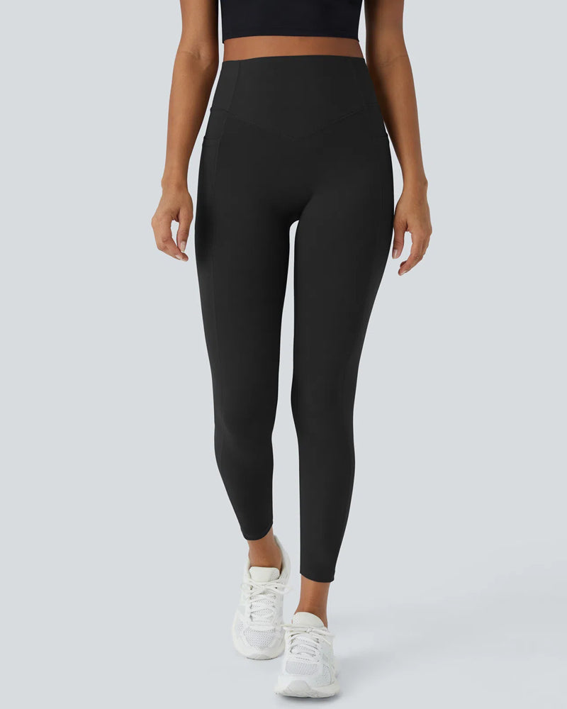 Hohe Taille Po-Lifting Bauchkontrolle Leggings
