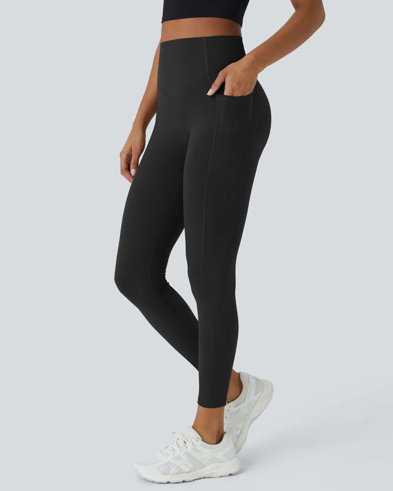 Hohe Taille Po-Lifting Bauchkontrolle Leggings